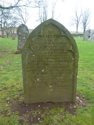 CHRISTIE Gravestone - Garvock Kirkyard