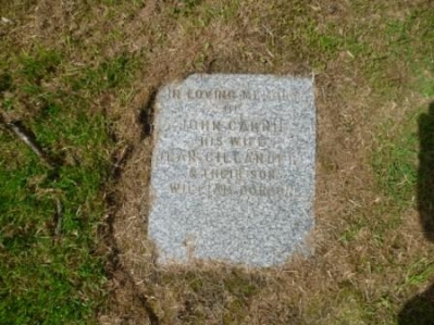 CARNIE Gravestone - Durris Kirkyard