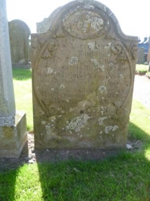 JOHNSUN Gravestone - Fettercairn Kirkyard