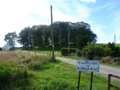 Remains of Kincardine Castle