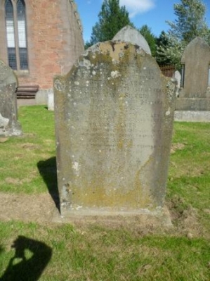 SILVER Gravestone - Fettercairn Kirkyard