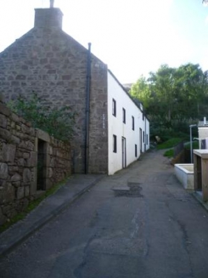 Castle Street in Stonehaven's Old Town