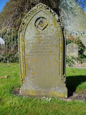 CARR Gravestone - Bervie Kirkyard