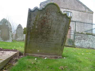 BEATTIE Gravestone - Benholm Kirkyard